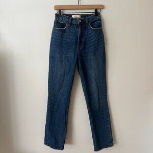 Abercrombie & Fitch The 90s Straight Ultra High Rise Jeans Curve Women's Sz 26/2
